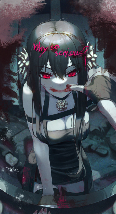 animepopheart:★ 【Torriet】 「 Why so Serious? 」 ☆ ✔ republished w/permission ⊳ ⊳ follow me on twitter