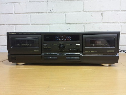 Technics RS-TR373 Stereo Double Cassette Deck, 1994