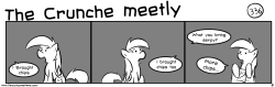 dailyderp:  Derpy: When meet ups go wrong….  x3