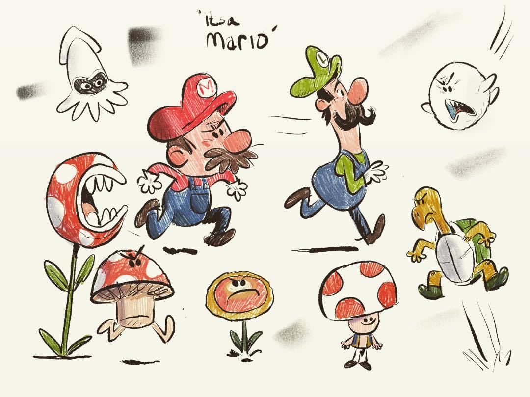 super mario inklet super mario inklet