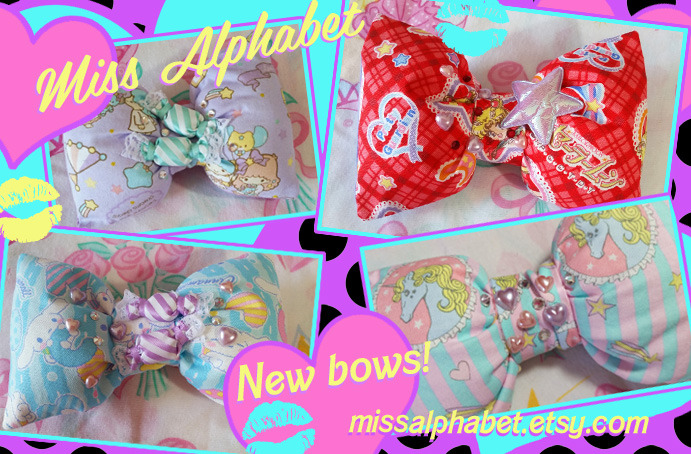 missalphabet:  Yayyy, new items! Shop shop shop! &lt;3missalphabet.etsy.commissalphabet.etsy.commissalphabet.etsy.com