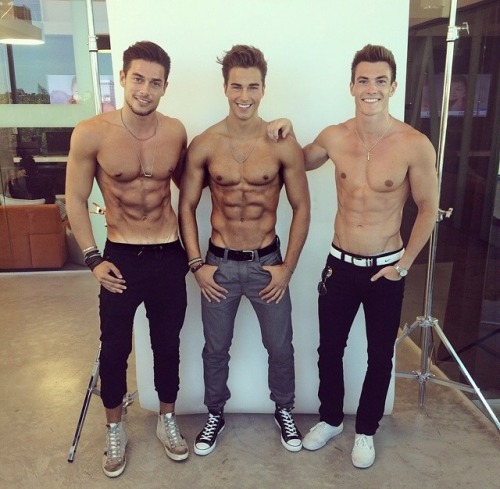 thehumanmale:  I refuse to believe these three are real
