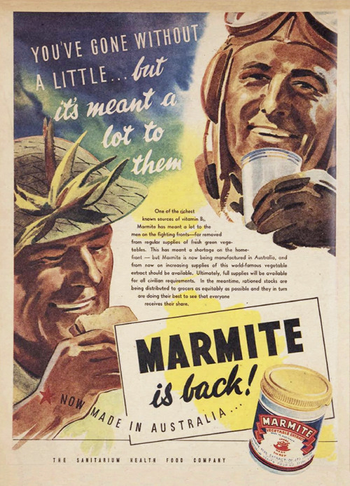 Marmite, 1945