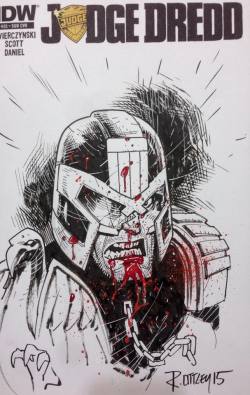 bear1na:  Judge Dredd by Ryan Ottley *