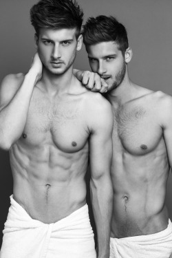 taur:  NEXT models, Campbell and Nicholas Pletts by Michael Silver