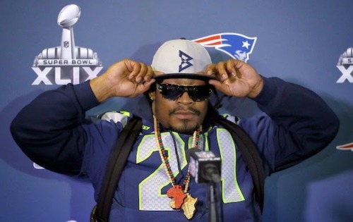 Charmaine glock marshawn lynch