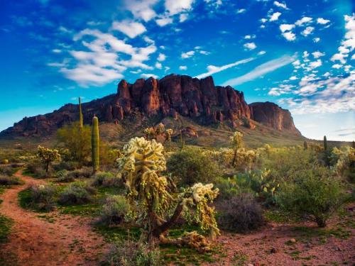 amazinglybeautifulphotography:Superstition Mountains, AZ (OC) [4608x3456] - KingNardDawg
