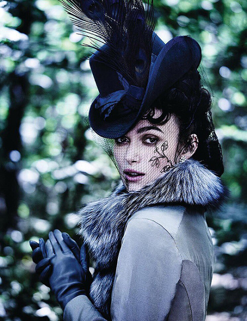 Keira Knightley photographed by Mario Testino for Vogue, 2012.