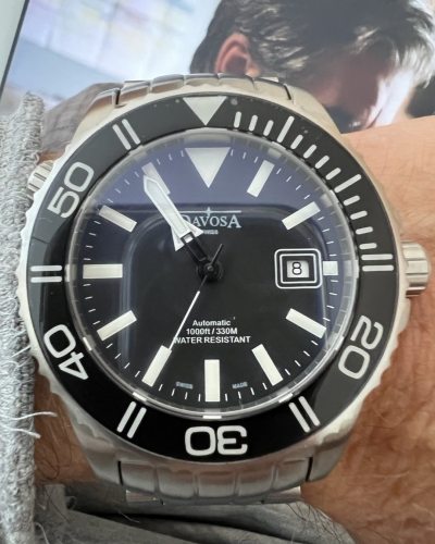 Instagram Repost

josef2109

#Watch #Uhr #DAVOSA #Taucheruhr #Automatic #330m #eine sehr spezielle Uhr mit Saturn Titan V Zeigern
.
Davosa Argonautic Dive Watch
. [ #davosa #monsoonalgear #divewatch #toolwatch #watch ]