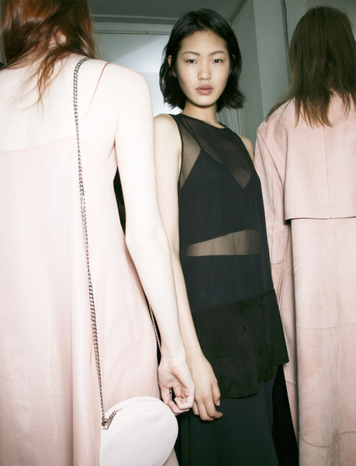 bienenkiste:  Sportmax Spring 2014 backstage 