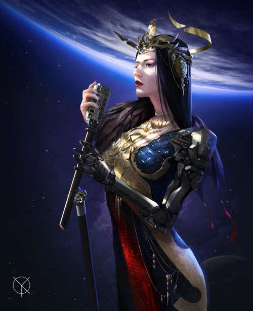 Universal Singer  Young Qin www.artstation.com/artwork/bBRrn