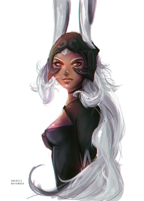 whereisnovember:Felt like painting Fran early this morning. My favorite character from the FF series