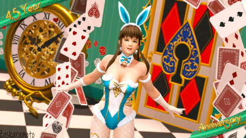 Hitomi in this week’s trendy SSR Bunny Clock