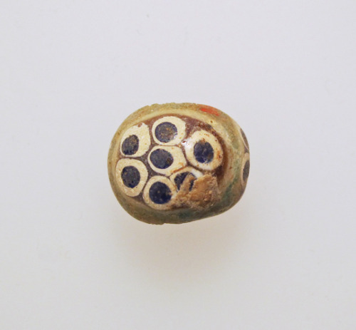 met-greekroman-art:Glass compound eye bead, Metropolitan Museum of Art: Greek and Roman ArtGift of J