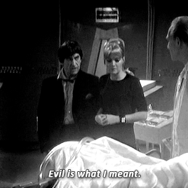 thirddoctor:  There is something evil here and we must stay.