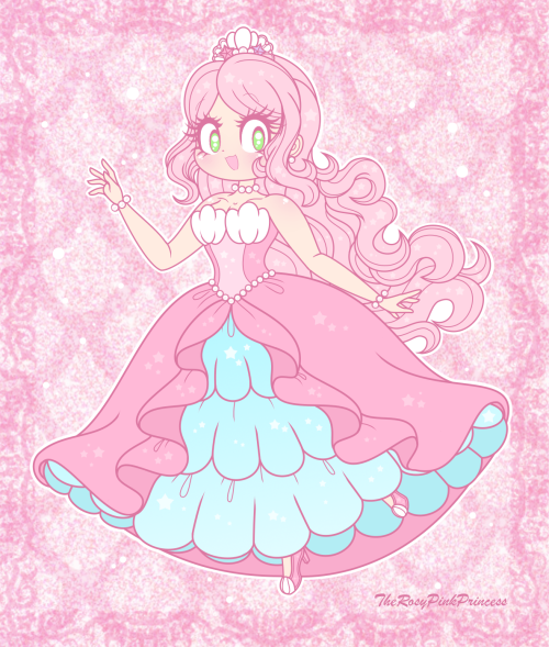 princessblossomsart: Mermay thingy of my animal crossing character~ . + o * 