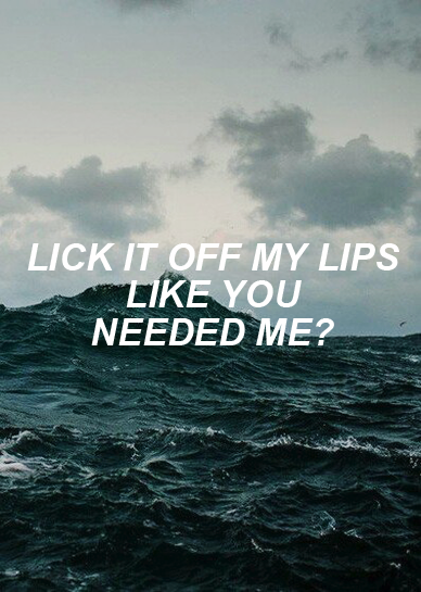 adcmparrish:adcmparrish:Let’s cause a little trouble.Oh, you make me feel so weak.I bet you kiss you