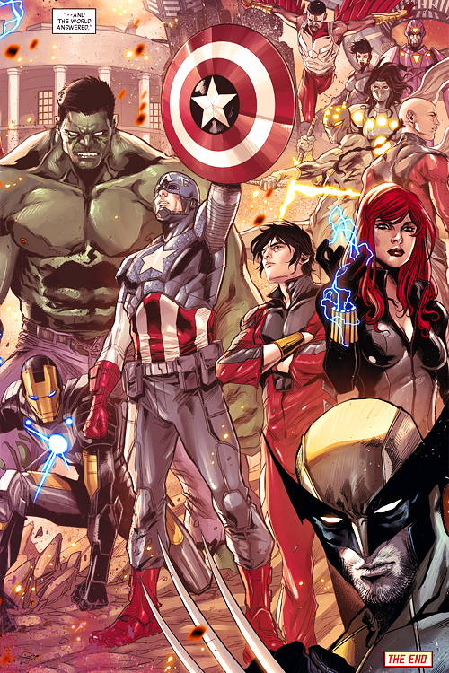 bobbimorses:  Avengers World 014 - MARCO CHECCHETTO 