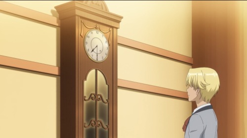 Did Anyone Else Think Of The Scenes In Titanic Where Jack Is Standing By The Clock When Ryou Was Also