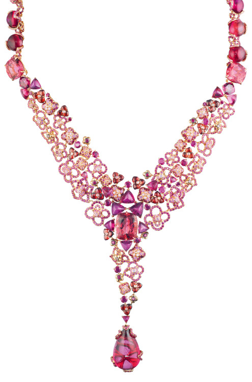 Necklace from the new Chaumet Hortensia Collection 