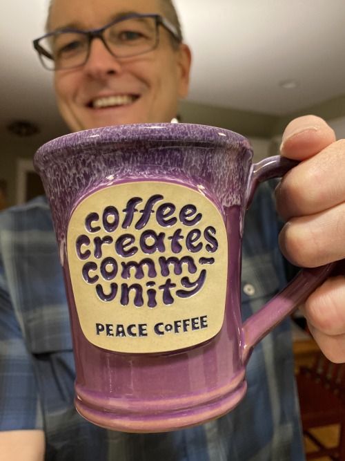 Mugshot Monday - “Coffee Creates Community” by Peace Coffee with their Wonderland Espresso BlendThis