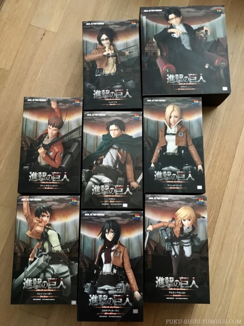 Finally completed my SnK Medicom Real Action adult photos