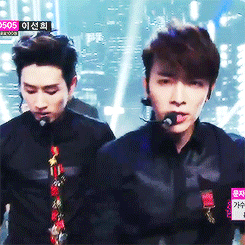 donghaek:  140412 Music Core - Donghae 