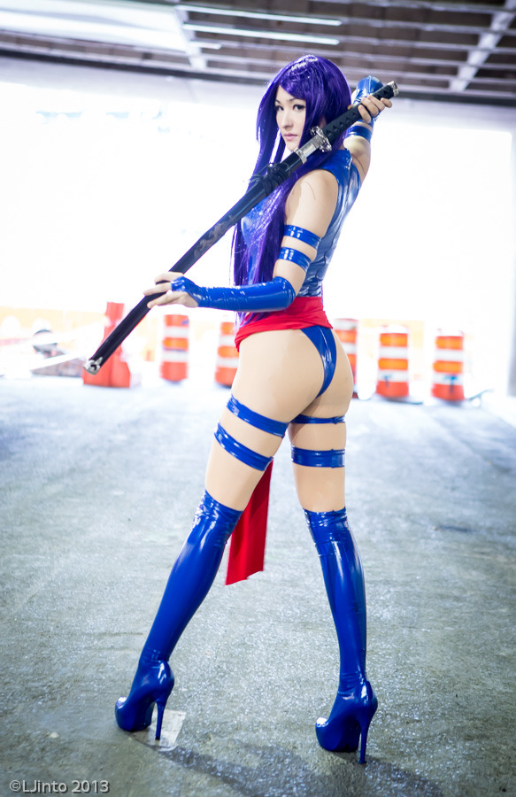 dirty-gamer-girls:  Bishojou Psylocke - Marvel by MostfloggedCheck out http://dirtygamergirls.com