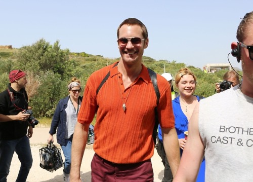 alexanderskarsgardonline: Alexander Skarsgard filming The Little Drummer Girl in Greece (1, 2) 