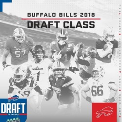 the-football-chick:  Buffalo Bills 2018 Draft picks 