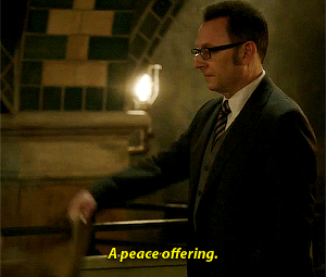 eyesofwitt: isagrimorie: rootingforshaws: 4x10 | 5x06Harold: “Pastrami… extra mustard, 