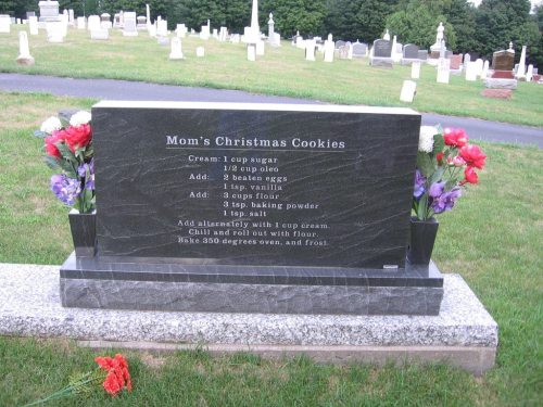 Porn lolfactory:  On the backside of Mom’s headstone photos