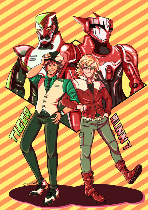 Some Tiger and Bunny related fanart cause I love this anime so much <3DEVIANTART