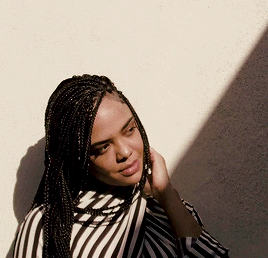 theavengers:Tessa Thompson for Porter Magazine