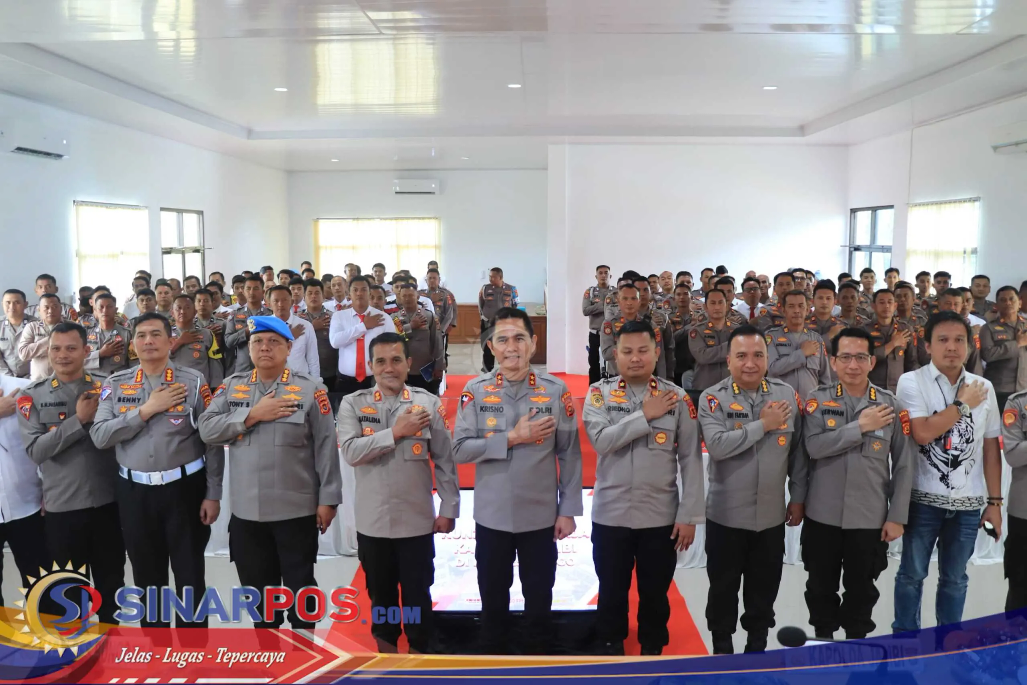 Kapolda Jambi Kunjungi Polres Bungo, Tinjau Kamtibmas dan Dukung Program Digital “Bungo Prestasi”