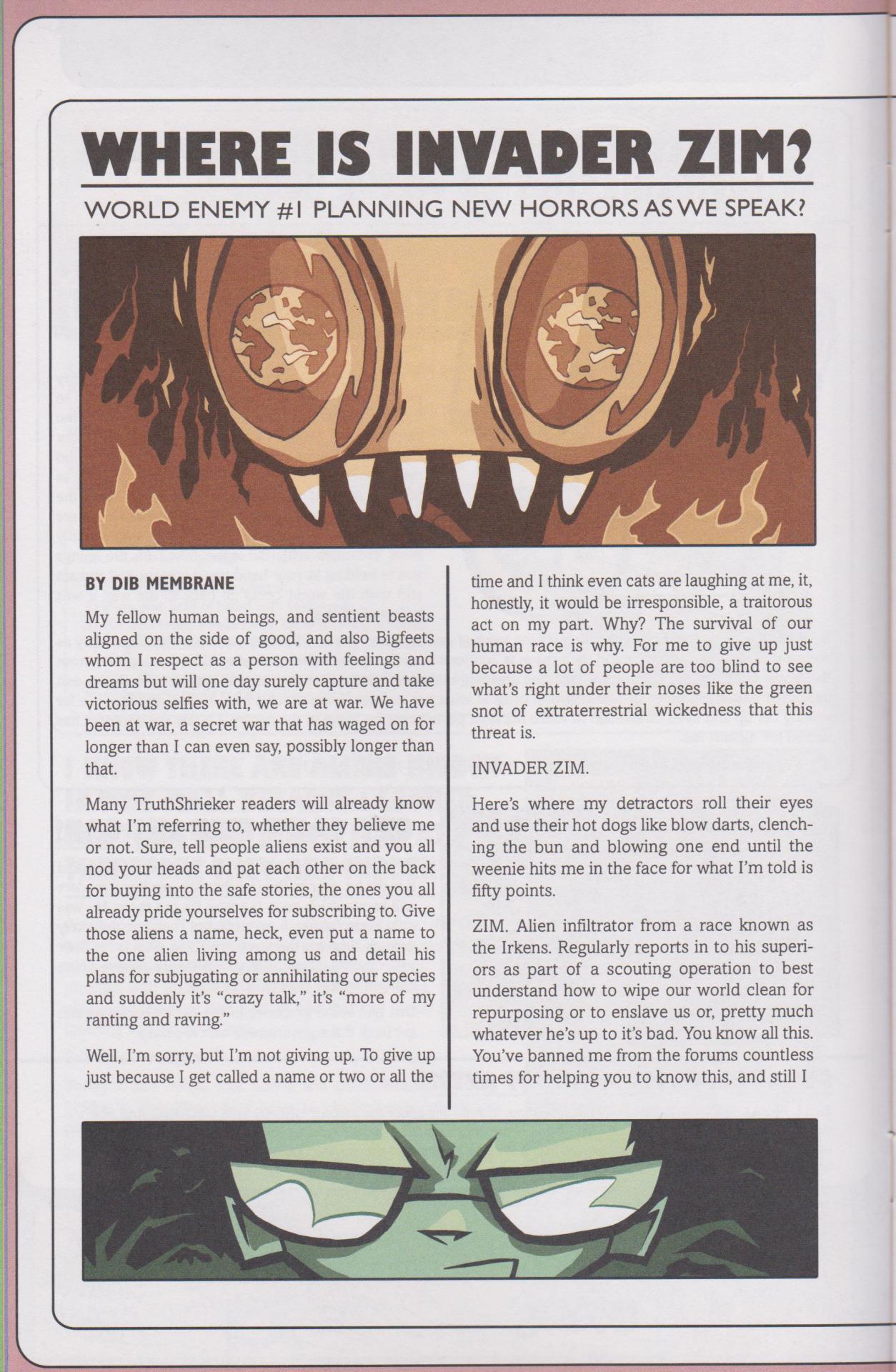 jasmarie2000:  Scanned, Better Quality Screenshot from the IZ Pre-Comic, enjoy :)