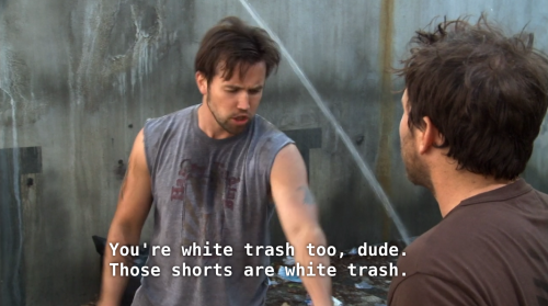 mercurysgf:Mac and Charlie: White Trash