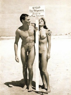 vintage nudist