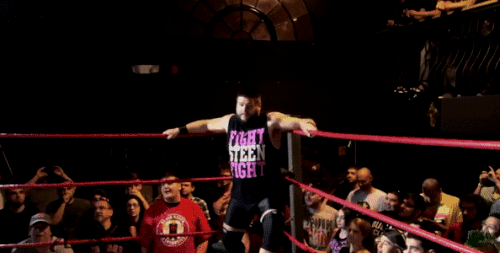 gifowensgif:“Introducing first, in the corner to my right… In the corner to my…&quot; 