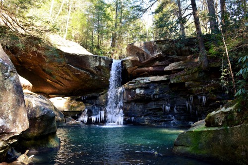 Flat Lick Falls in Jackson County,KY