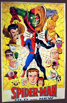 I had this poster on the wall of my childhood bedroom. I love me some Spider-Man.