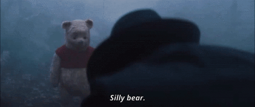 Christopher Robin Calling Winnie The Pooh Silly