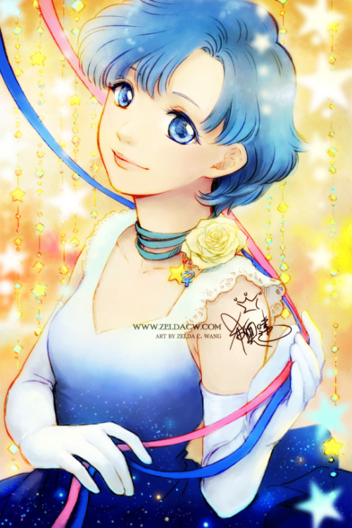 zeldacw: Sailor Mercury . Ami Mizuno . 水野亜美Sailor Mars . Rei Hino . 火野レイ …from my new sailor 