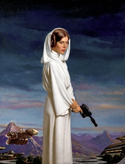 gameraboy:Princess Leia by Daniel E. Greene