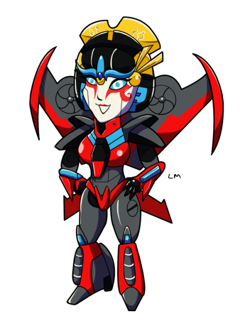 Bibby Windblade. n3n I think she&rsquo;d make a cute charm for my phone. Gonna look into it