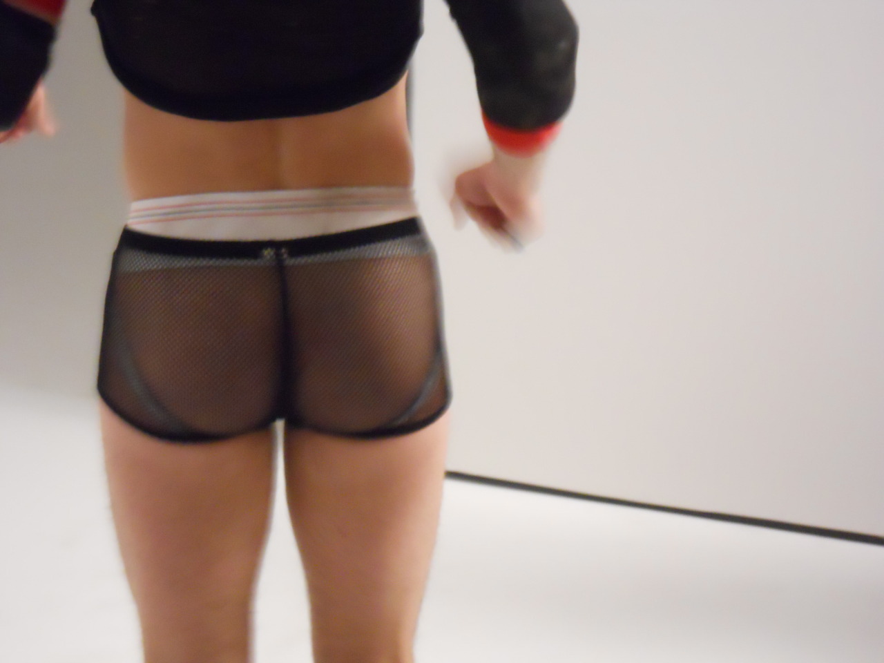 malemodelmadness:  Mesh Strap, Milk Studios NYC.   June 26th, 2009.