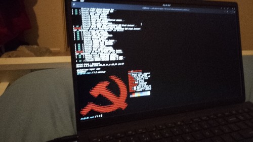 Soviet Linux (I'm Running It In My Terminal)