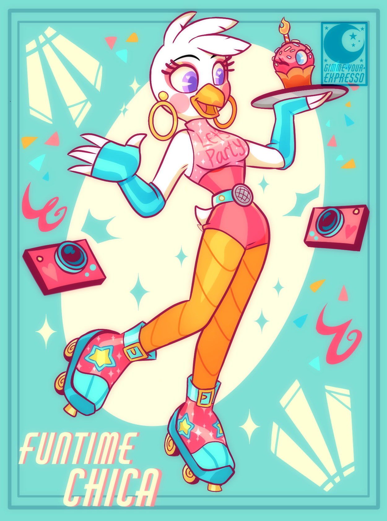 Funtime Chica Glitchrat 🐀 - Illustrations ART street