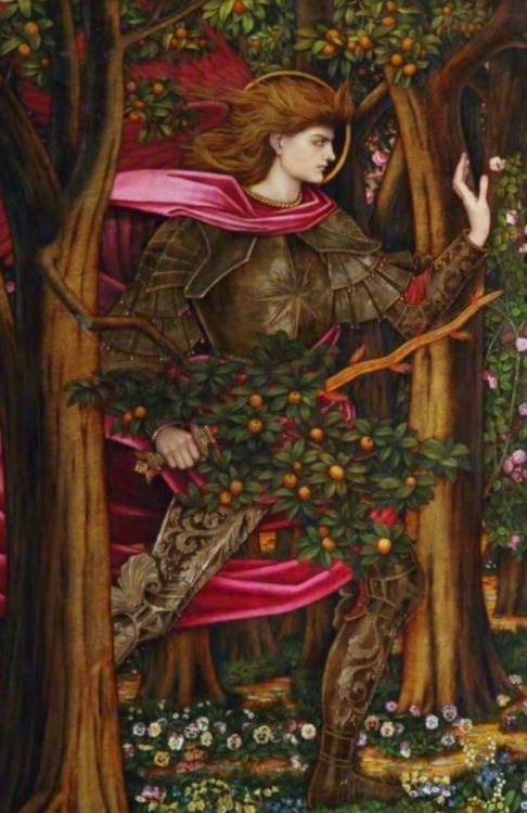 a-little-bit-pre-raphaelite:  The Expulsion from Edendetails The Expulsion from Eden, John Roddam Spencer Stanhope (1 & 2)The Expulsion from Eden, Ford Madox Brown 