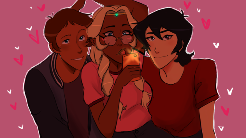 toa-teine:My three babes taking a selfie yes Yes YESi havent posted in a while guys sorry 